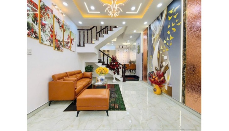 Bán Nhà Phan Huy Ích, Thiết kế hiện đại 2PN Gần Emart Nhỉnh 3 Tỉ